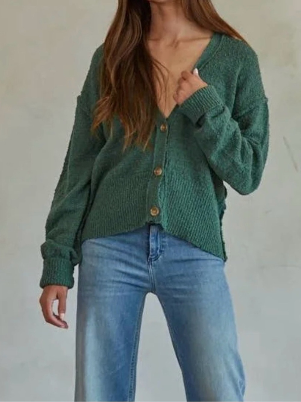 By Together Knit button down cardigan Size S